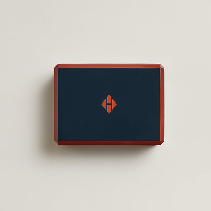 Facettes Habits de Cour bridge card box | Hermès USA